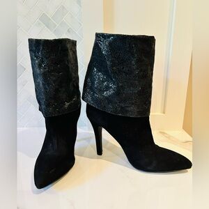 BCBG Rock N'Roll Suede Boots Size 7.5
